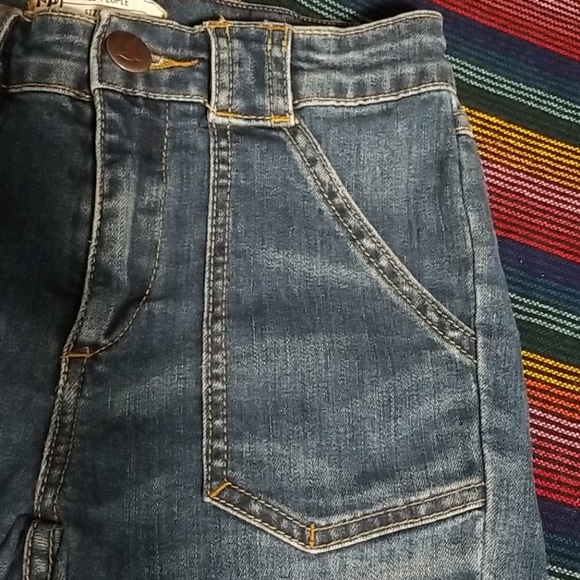 Free People Classic Blue Jean Shorts - Picture 5 of 13